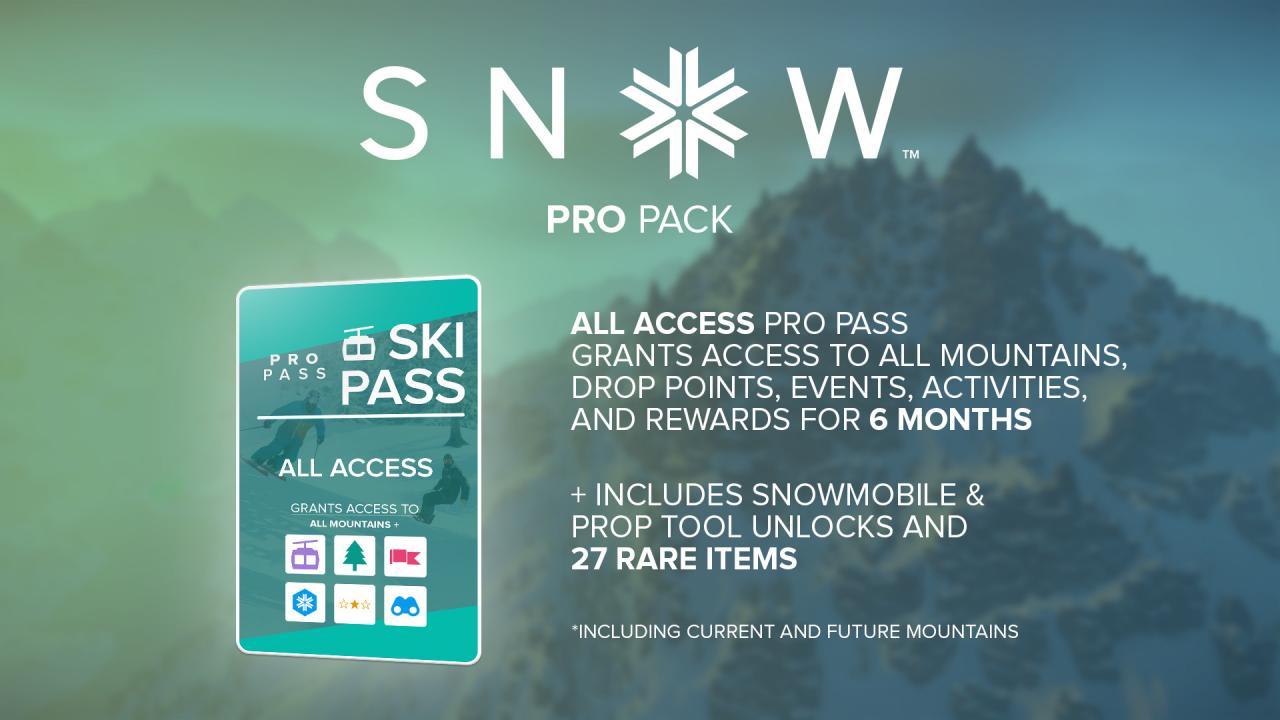 SNOW - Pro Pack DLC ستيم كود رقمي