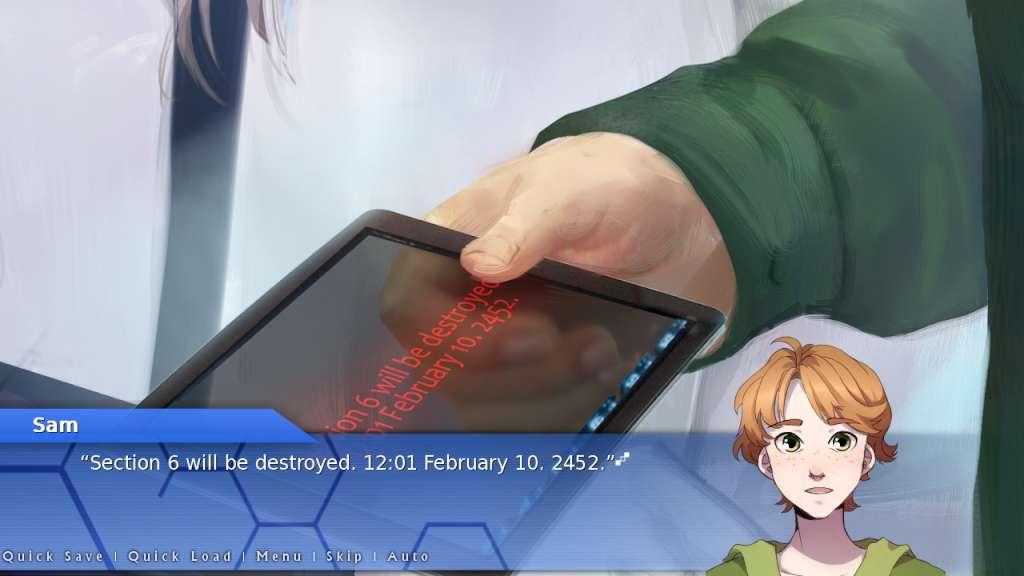 Orion: A Sci-Fi Visual Novel ستيم كود رقمي