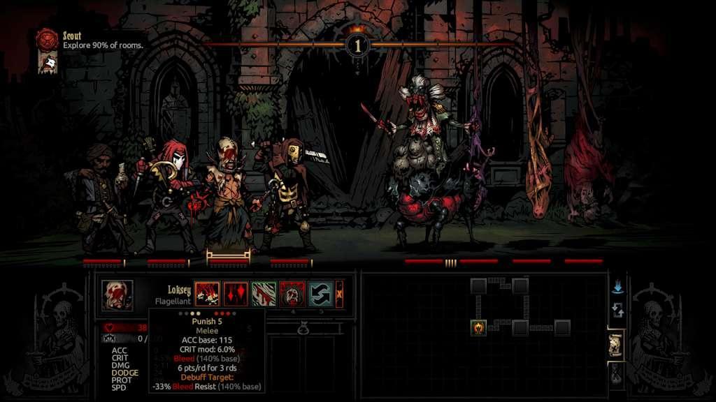 Darkest Dungeon - The Crimson Court DLC اوروبي ستيم كود رقمي