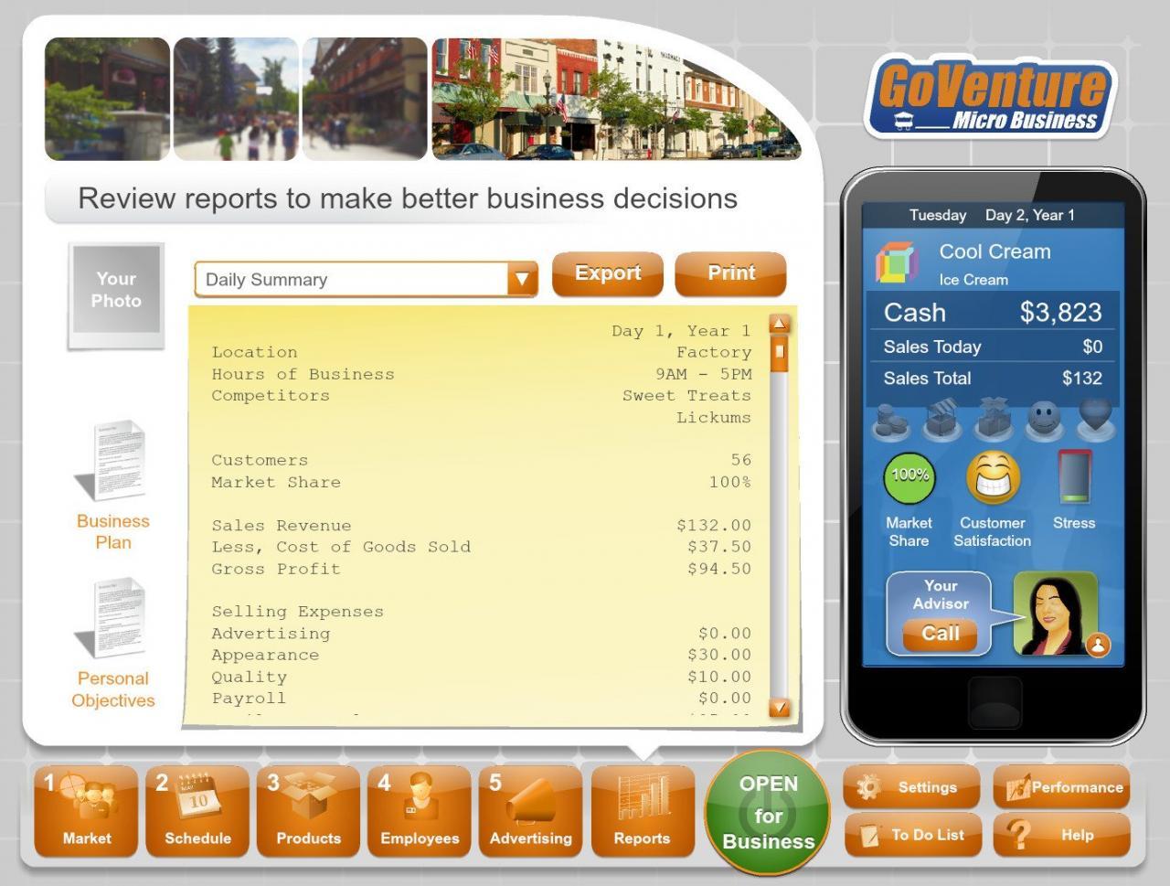 GoVenture MICRO BUSINESS ستيم كود رقمي