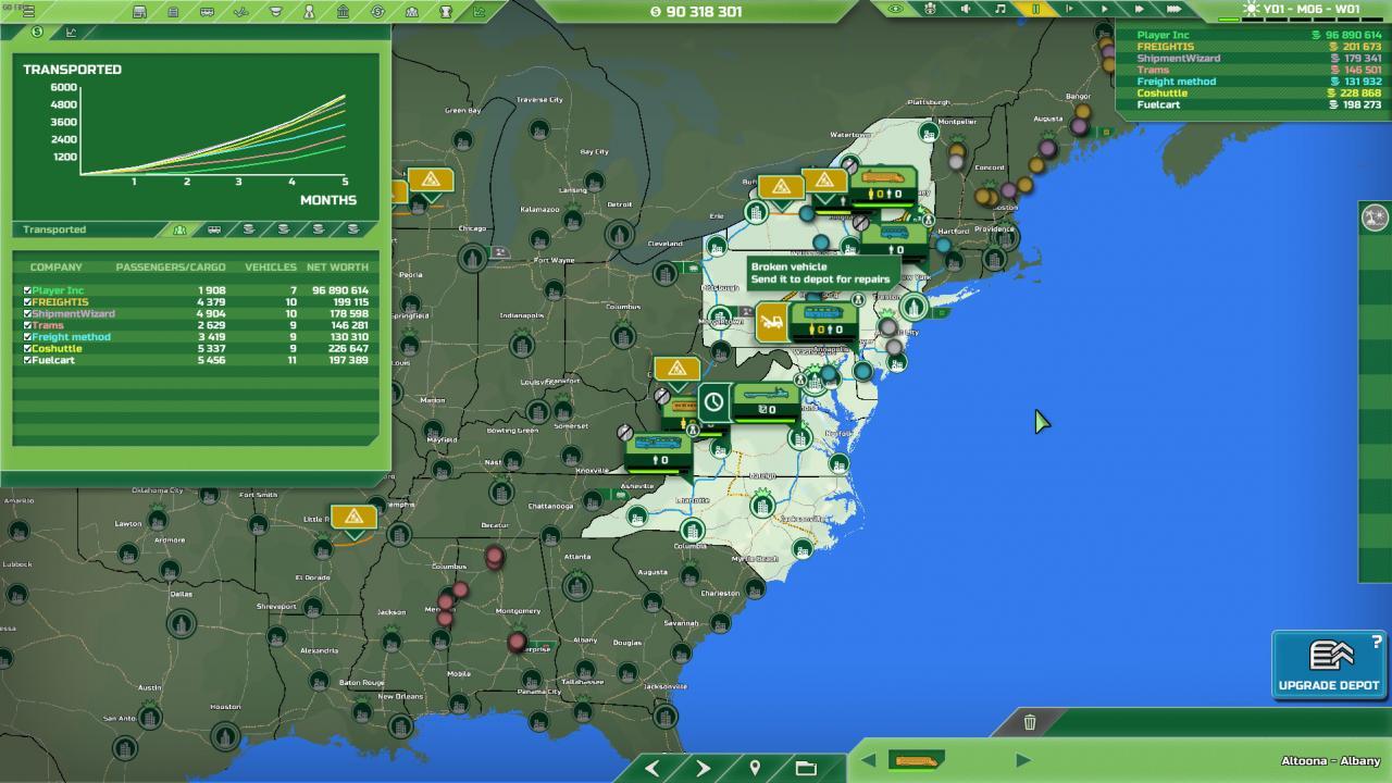 Transport INC ستيم كود رقمي