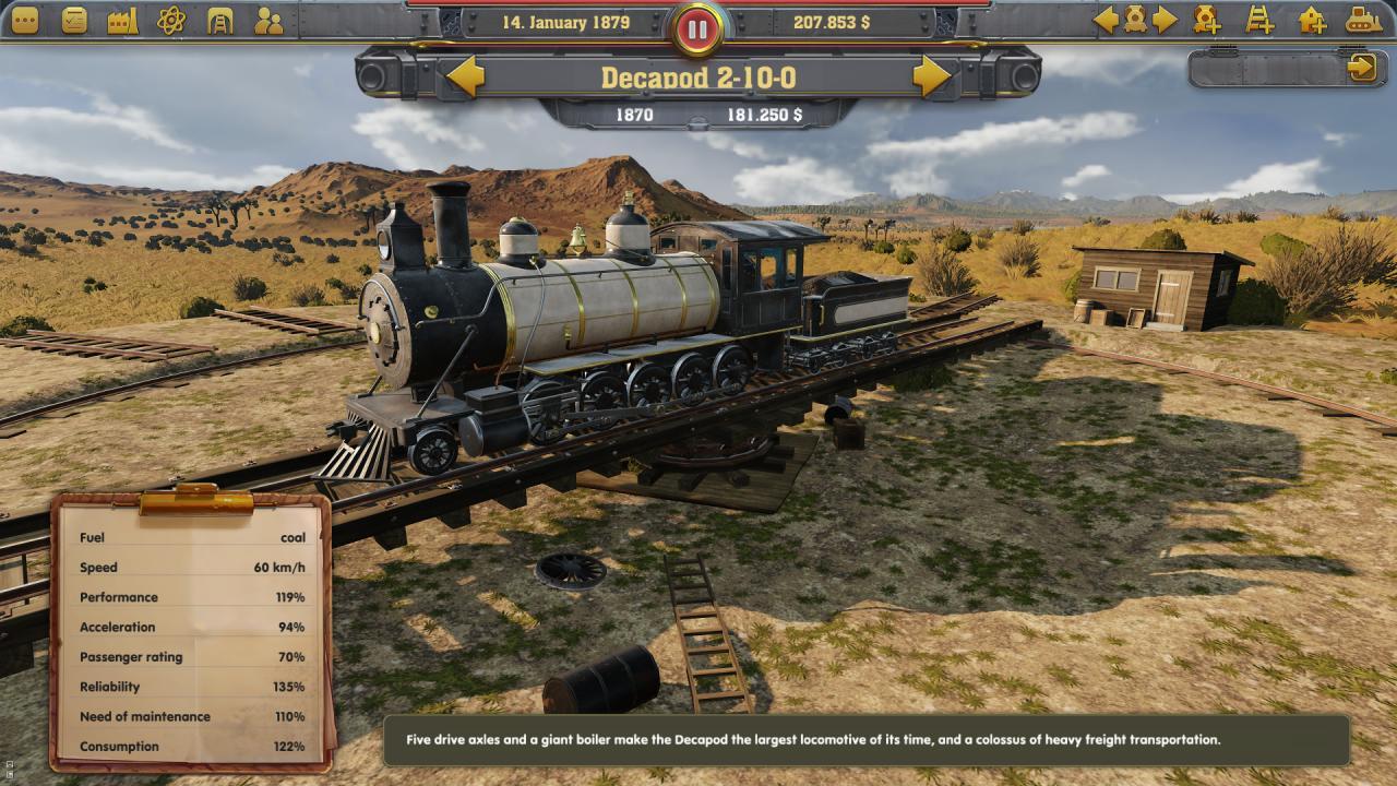 Railway Empire أمريكا الشمالية/OCE ستيم كود رقمي