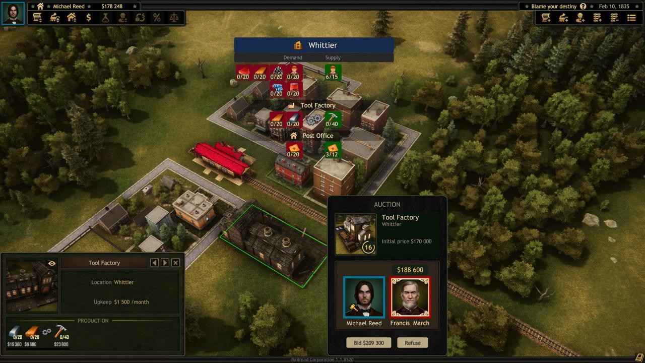 Railroad Corporation - ديلوكس DLC ستيم كود رقمي