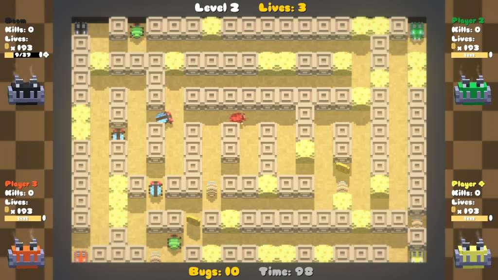 Oh No! Bugs! ستيم كود رقمي