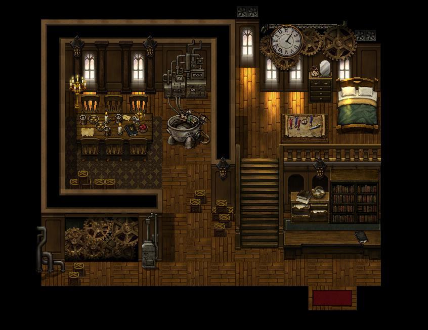 RPG Maker MV - Steampunk Tiles MV DLC ستيم كود رقمي