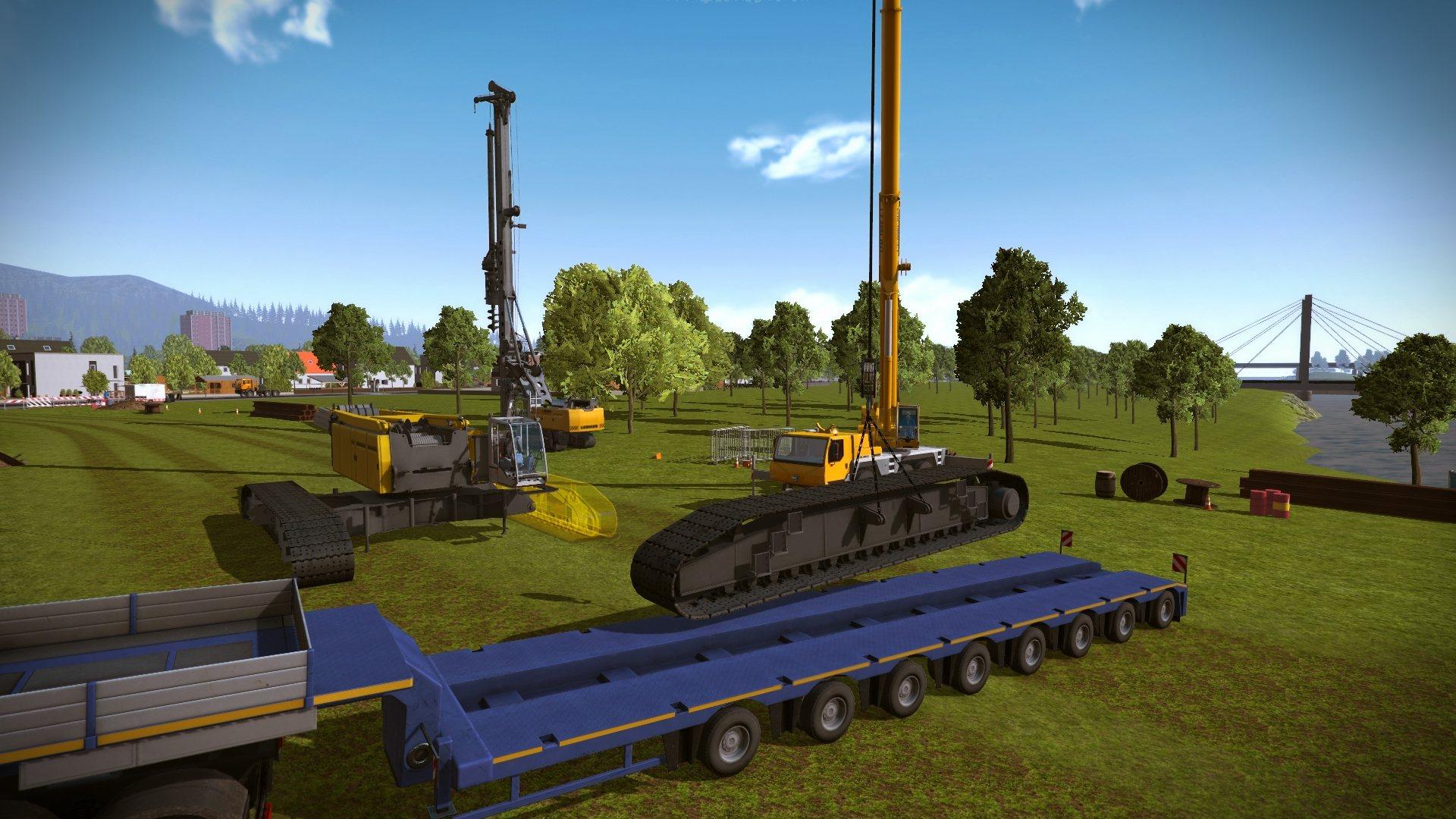 Construction Simulator 2015 - Liebherr LR 1300 DLC بي سي ستيم كود رقمي