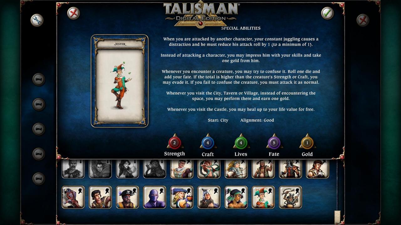 Talisman - Character Pack #12 - Jester DLC ستيم كود رقمي