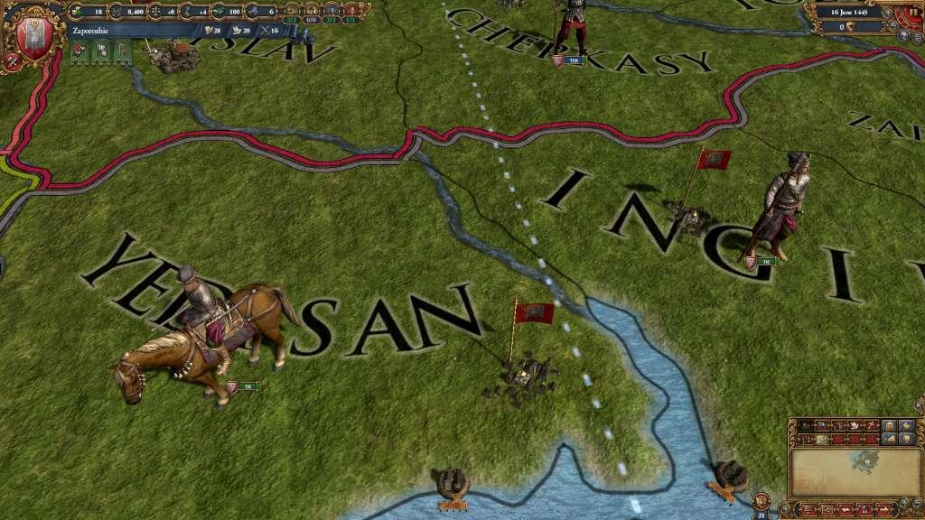 Europa Universalis IV - The Cossacks Content Pack DLC امريكي بي سي ستيم كود رقمي