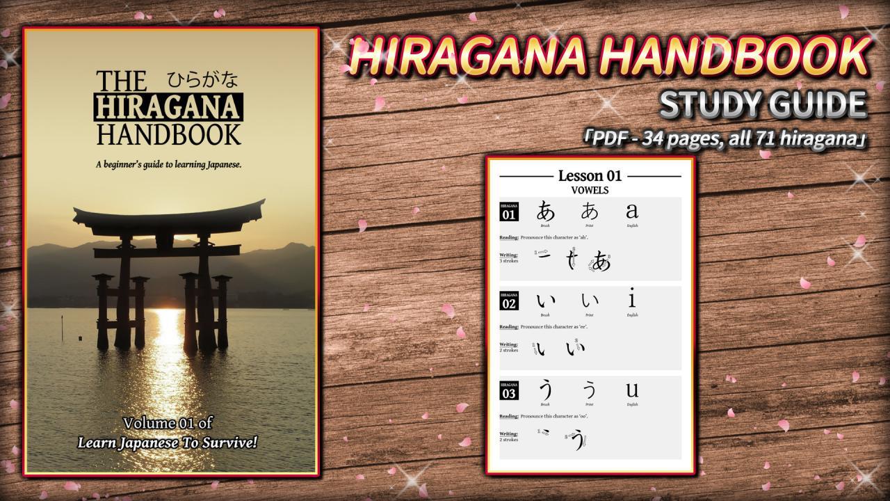 Learn اليابانية To Survive! Hiragana Battle - Study Guide DLC ستيم كود رقمي
