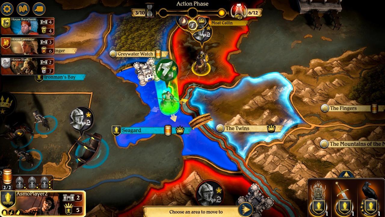A Game Of Thrones: The Board Game Digital اصدار اوروبي ستيم كود رقمي