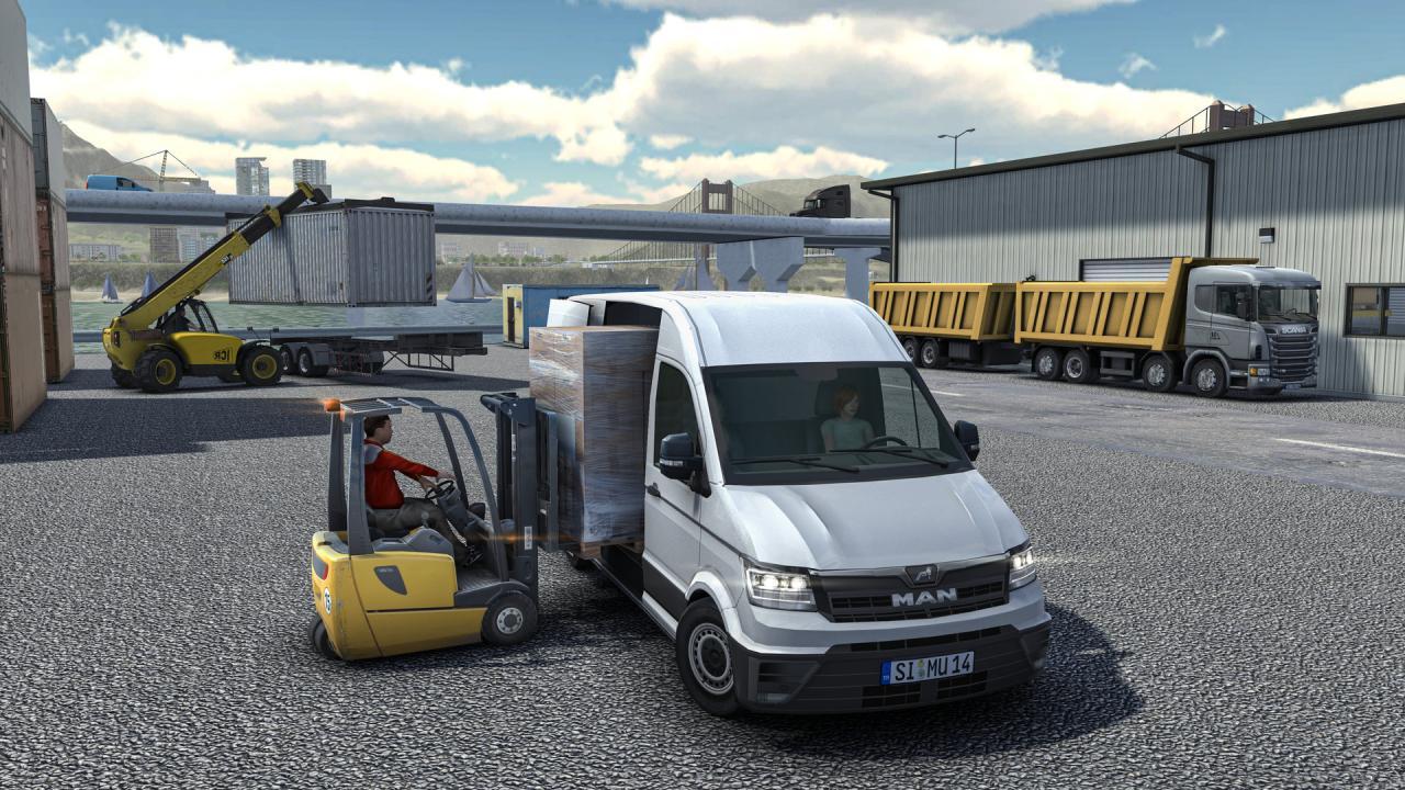 Truck And Logistics Simulator اوروبي ستيم كود رقمي