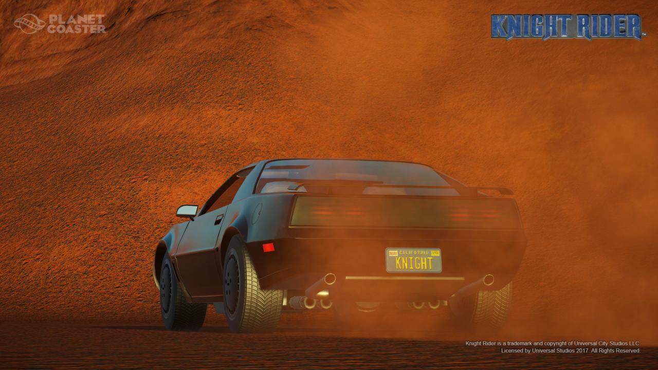 Planet Coaster - Knight Rider K.I.T.T. Construction Kit DLC اوروبي رابط هديه ستيم