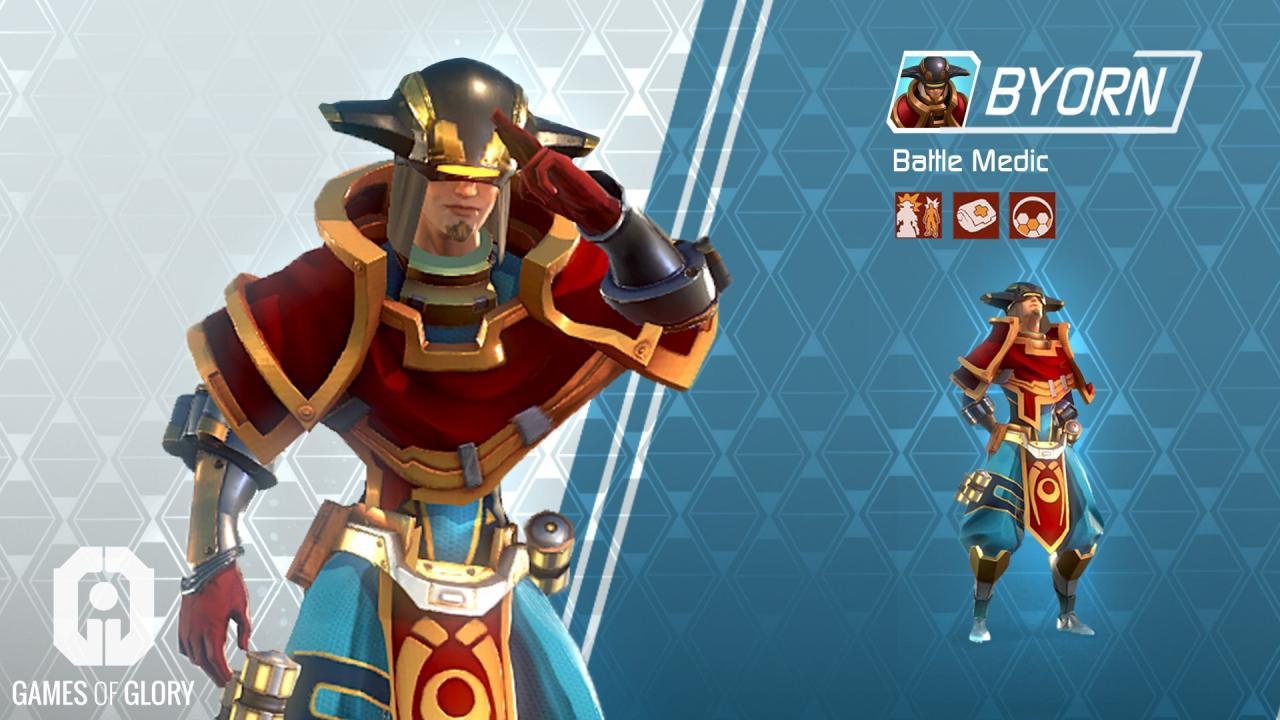 Games Of Glory - Byorn Pack DLC ستيم كود رقمي