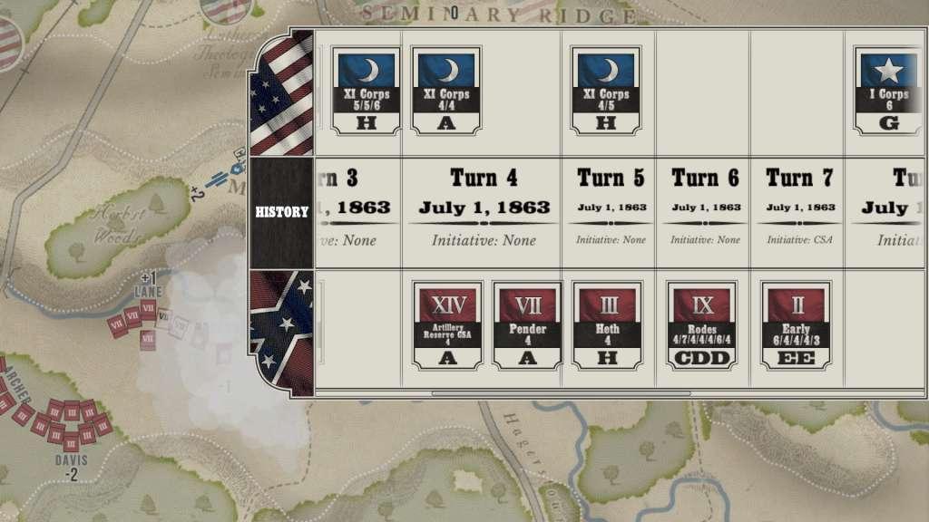 Gettysburg: The Tide Turns ستيم كود رقمي