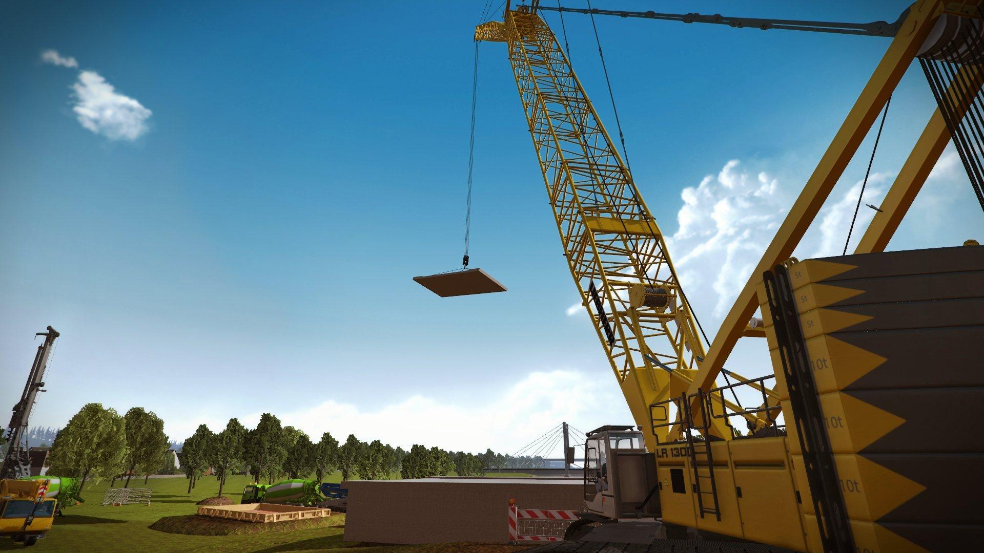 Construction Simulator 2015 - Liebherr LR 1300 DLC بي سي ستيم كود رقمي