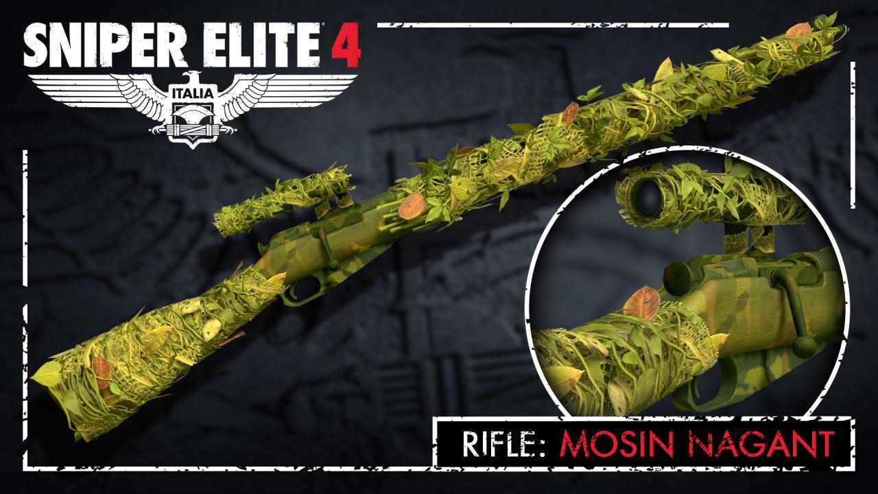 Sniper Elite 4 - Camouflage Rifles Skin Pack DLC ستيم كود رقمي