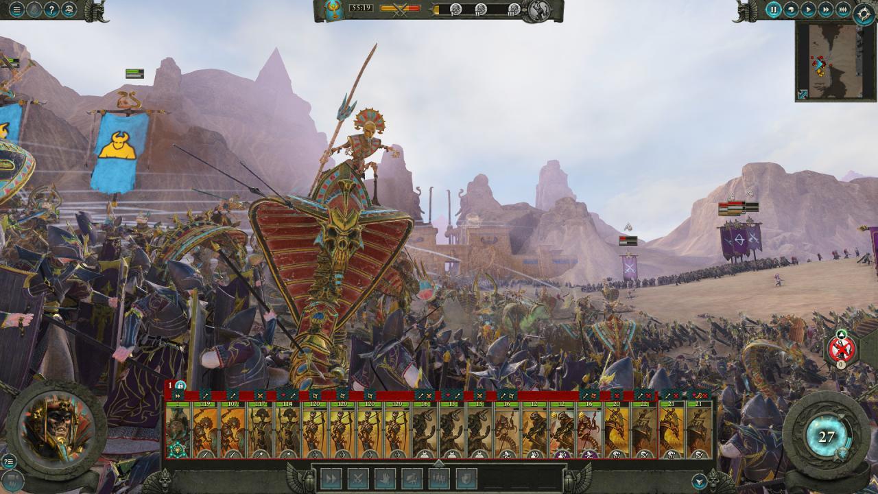 Total War: WARHAMMER II – Rise Of The Tomb Kings DLC اوروبي بي سي ستيم كود رقمي