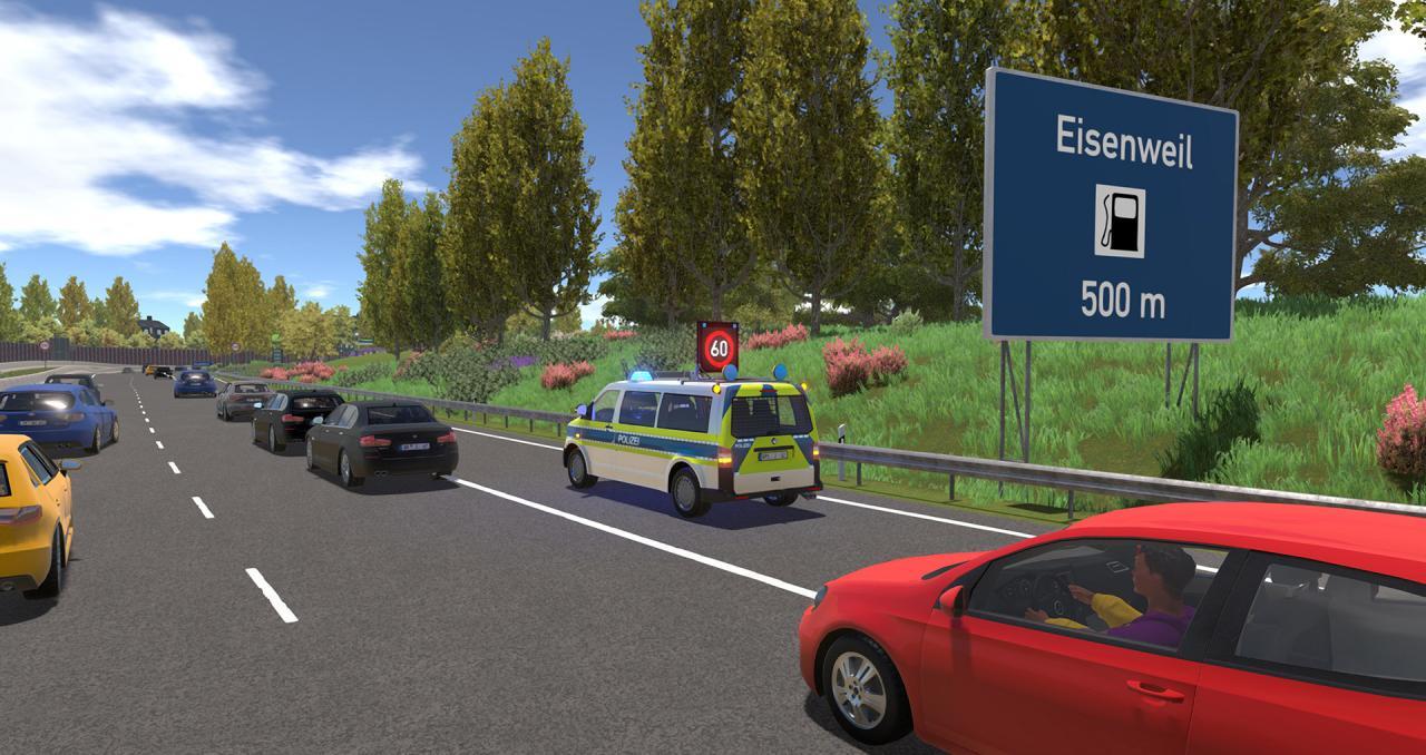 Autobahn Police Simulator 2 بي سي رابط هديه ستيم