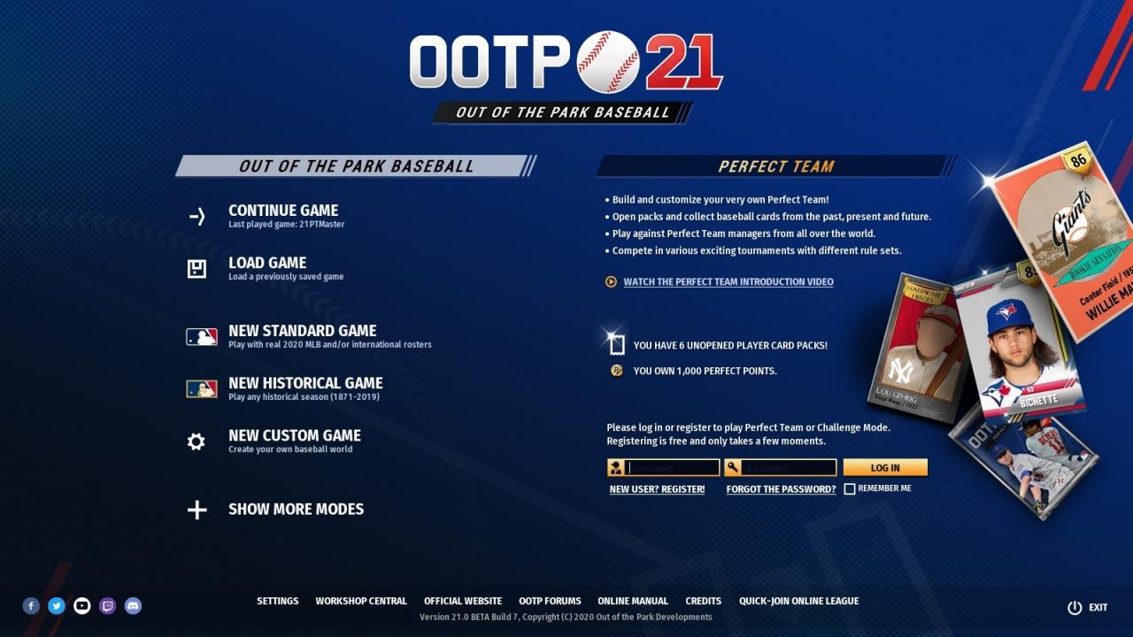 Out Of The Park Baseball 21 ستيم كود رقمي
