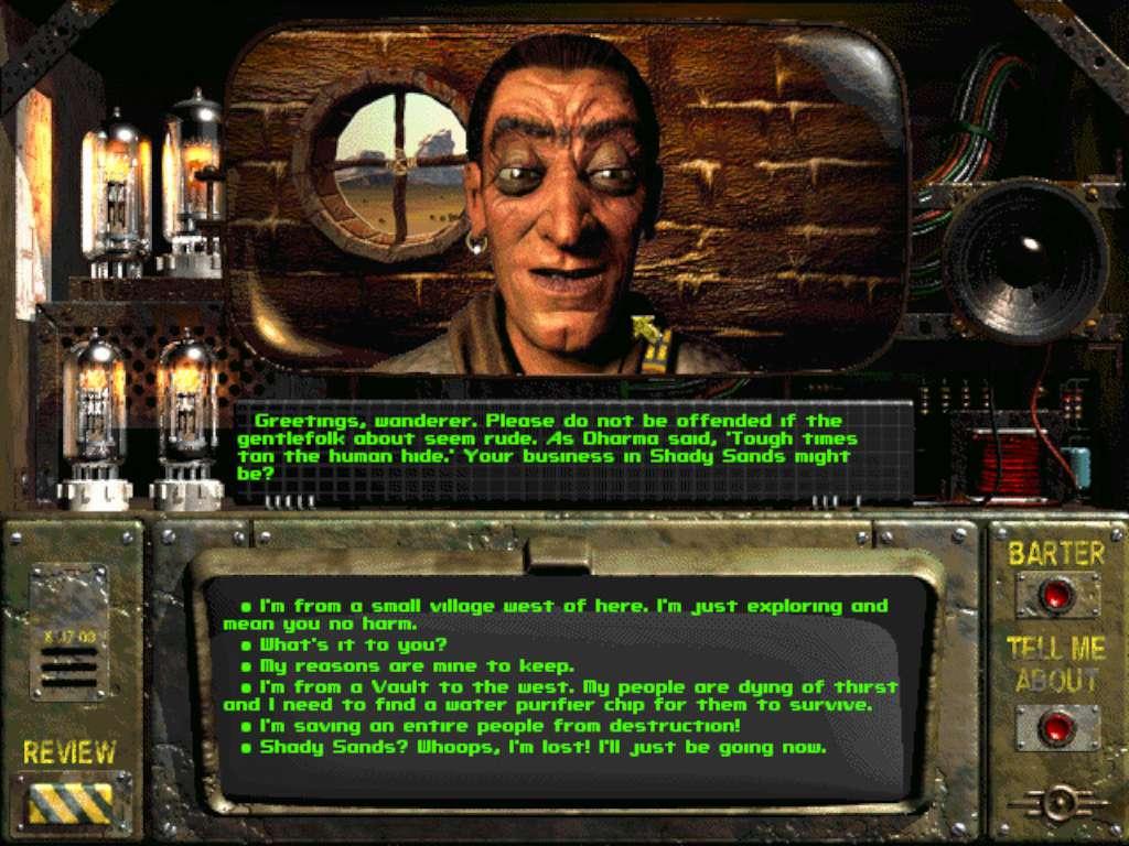 Fallout: A Post Nuclear Role Playing Game اوروبي بي سي ستيم كود رقمي