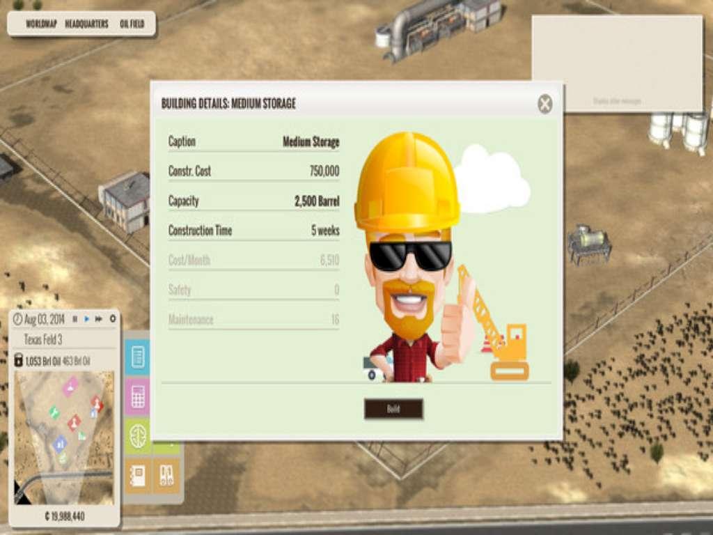 Oil Enterprise ستيم كود رقمي