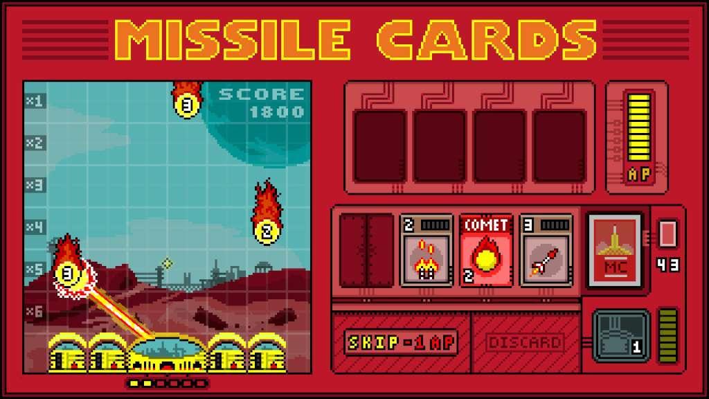 Missile Cards بي سي ستيم كود رقمي