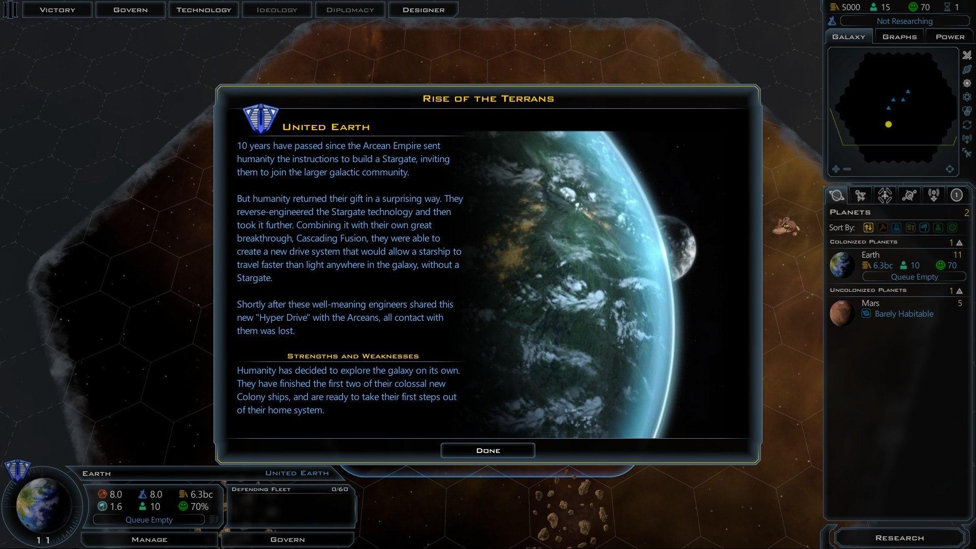Galactic Civilizations III - Rise Of The Terrans DLC ستيم كود رقمي