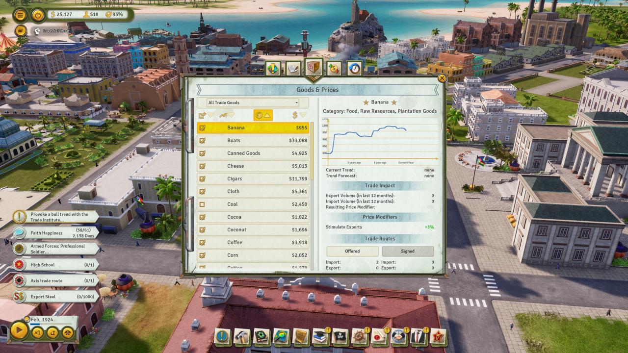 Tropico 6 - The Llama Of Wall Street DLC اوروبي ستيم كود رقمي
