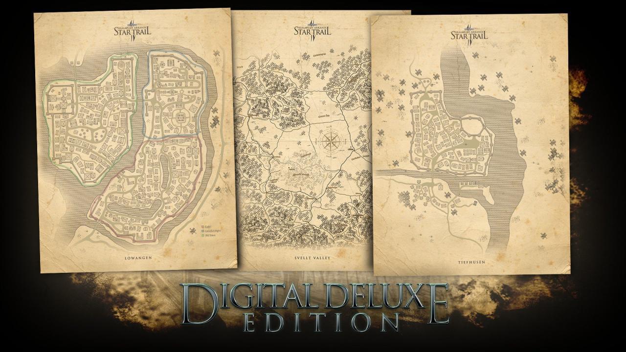 Realms Of Arkania: Star Trail - Digital ديلوكس Content DLC ستيم كود رقمي