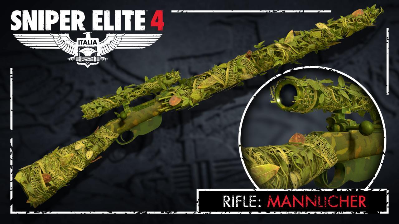 Sniper Elite 4 - Camouflage Rifles Skin Pack DLC ستيم كود رقمي