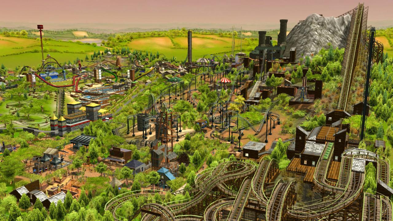 RollerCoaster Tycoon 3: اصدار النسخة الكاملة اوروبي بي سي ستيم كود رقمي