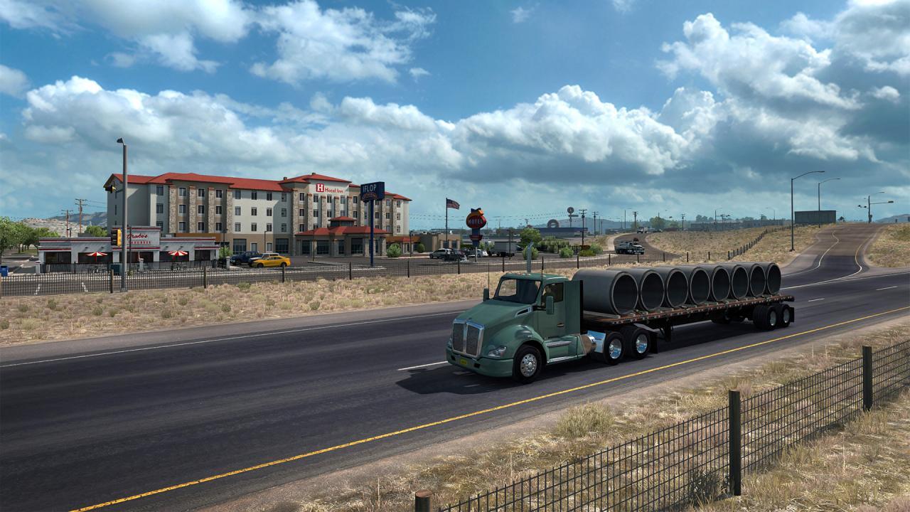 American Truck Simulator - New Mexico DLC اوروبي V2 رابط هديه ستيم