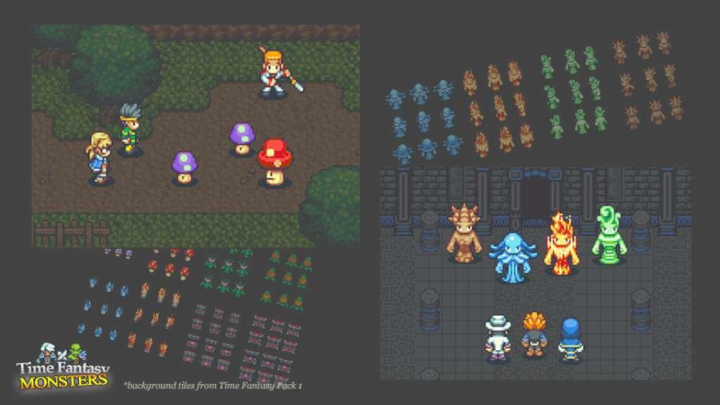 RPG Maker VX Ace - Time Fantasy - Monsters ستيم كود رقمي