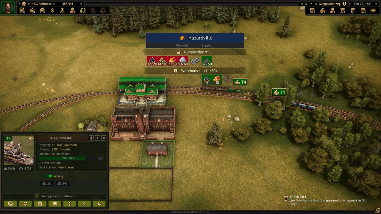 Railroad Corporation - Civil War DLC ستيم كود رقمي