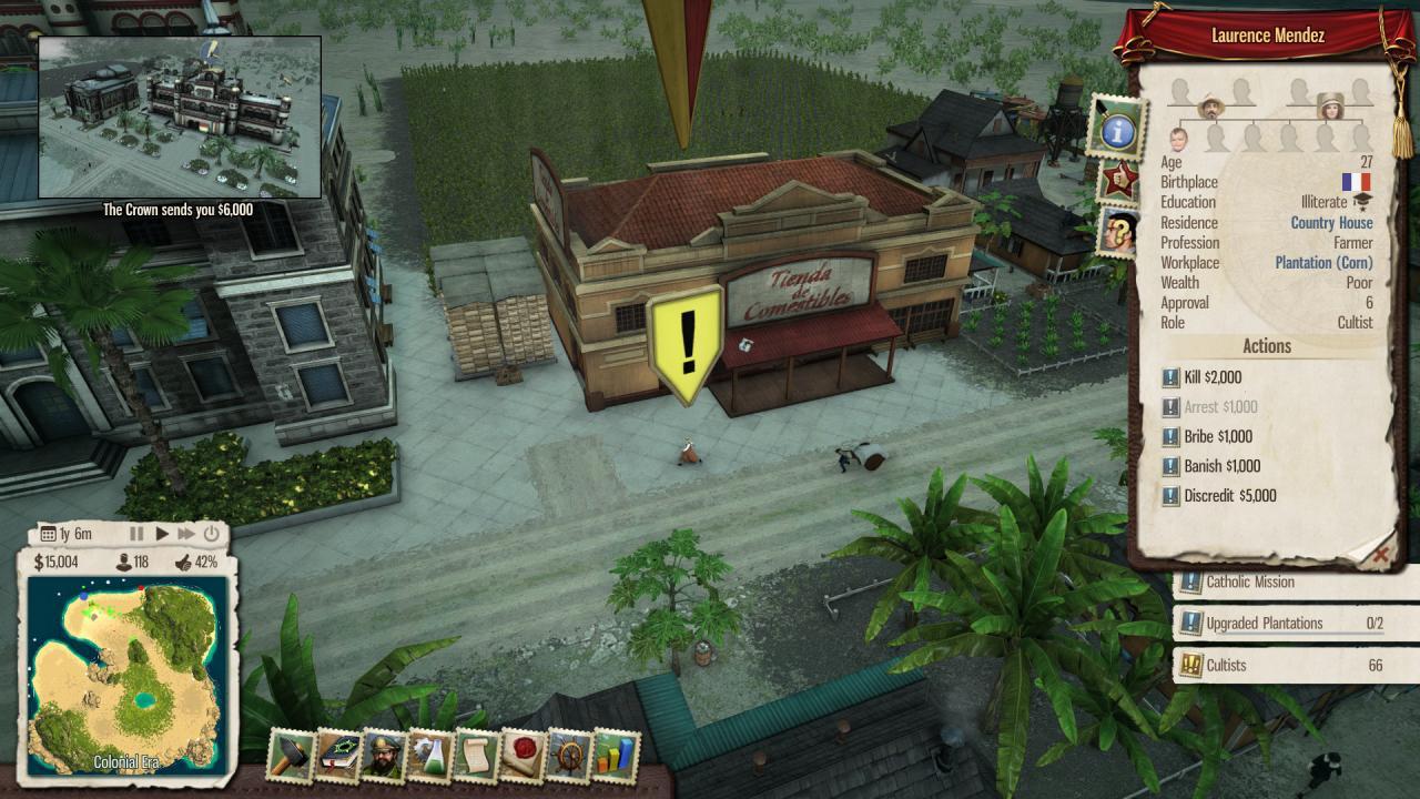 Tropico 5 - Inquisition DLC ستيم كود رقمي