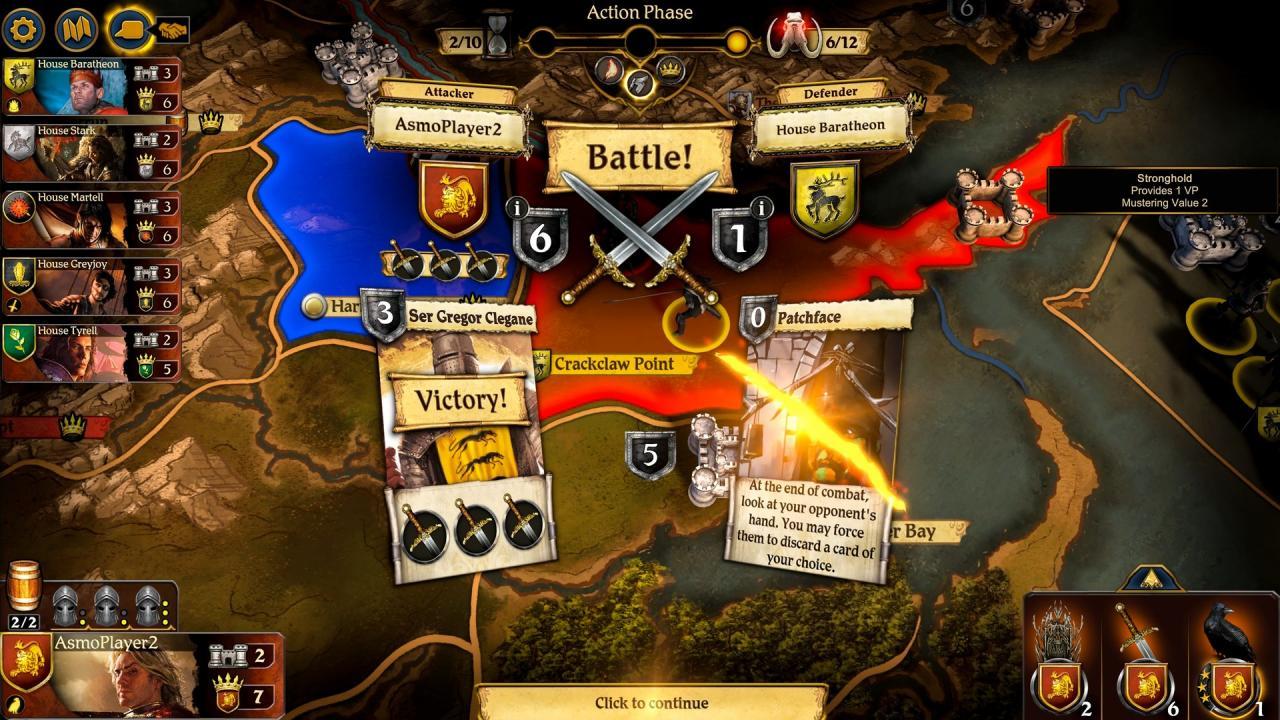 A Game Of Thrones: The Board Game Digital اصدار اوروبي ستيم كود رقمي