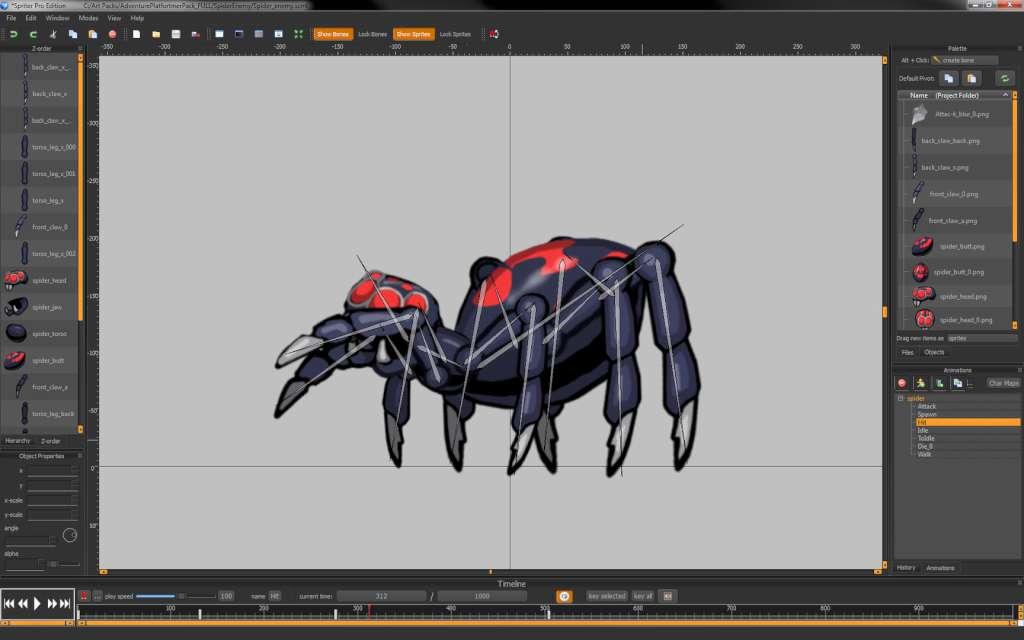 Spriter: Adventure Platformer Pack ستيم كود رقمي