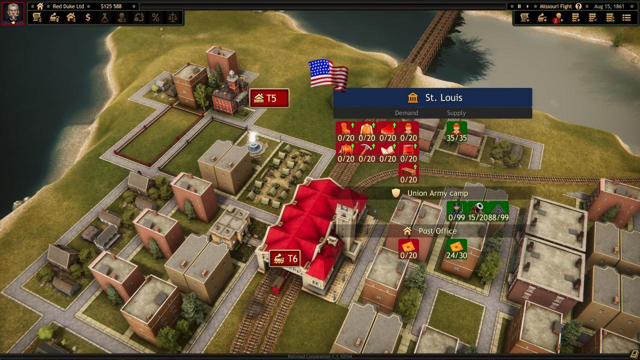 Railroad Corporation - Civil War DLC ستيم كود رقمي