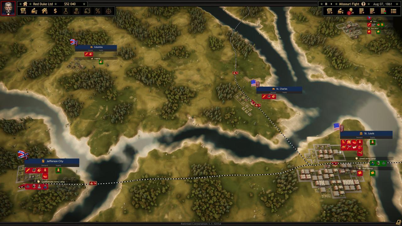 Railroad Corporation - Civil War DLC ستيم كود رقمي