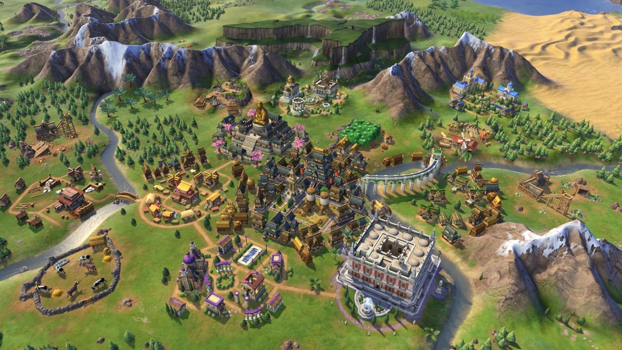 Sid Meier’S Civilization VI - Rise And Fall DLC RU VPN Activated ستيم كود رقمي