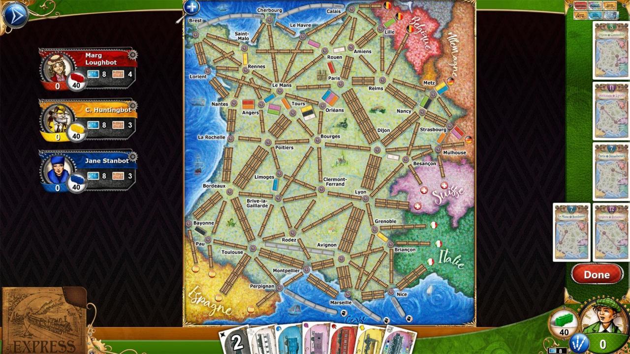 Ticket To Ride: Classic اصدار - France DLC اوروبي ستيم كود رقمي