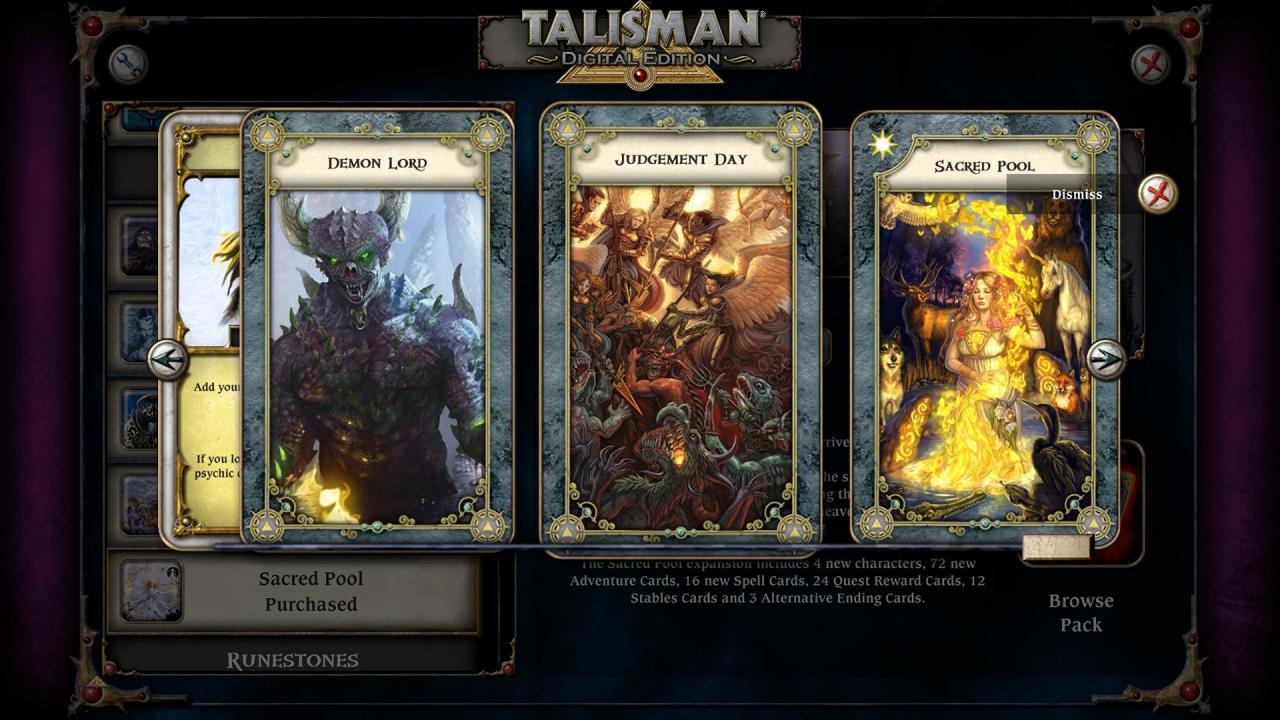 Talisman - The Sacred Pool Expansion DLC ستيم كود رقمي