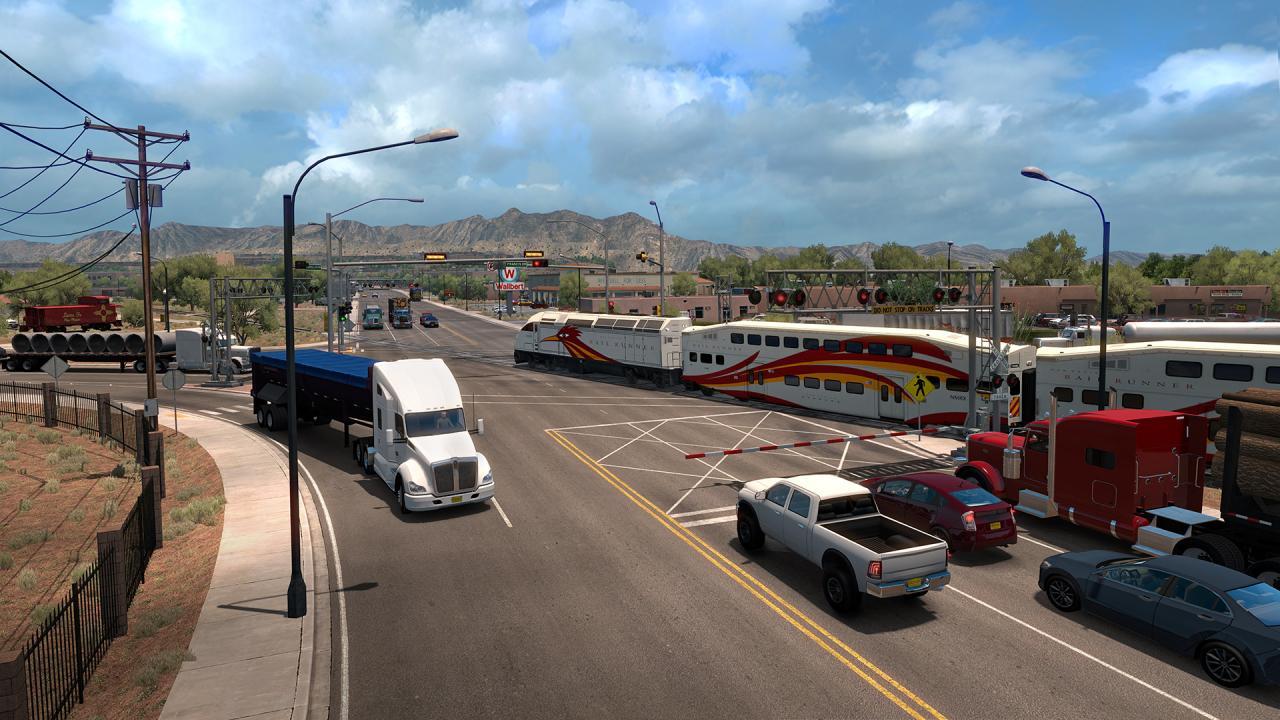American Truck Simulator - New Mexico DLC اوروبي V2 رابط هديه ستيم
