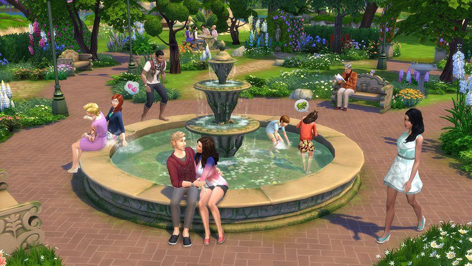 The Sims 4 - Romantic Garden Stuff DLC اوروبي بي سي EA App كود رقمي