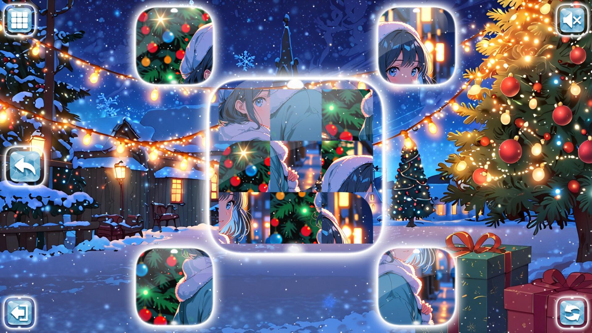Lovely Anime Puzzle: Christmas بي سي ستيم كود رقمي