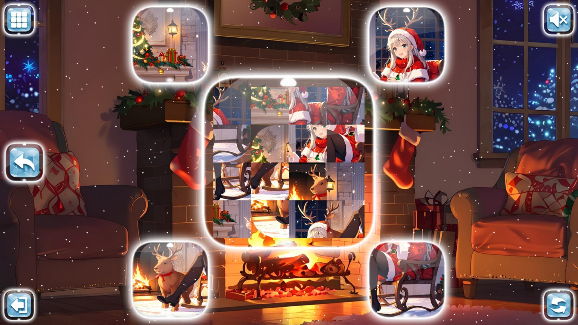 Lovely Anime Puzzle: Christmas بي سي ستيم كود رقمي