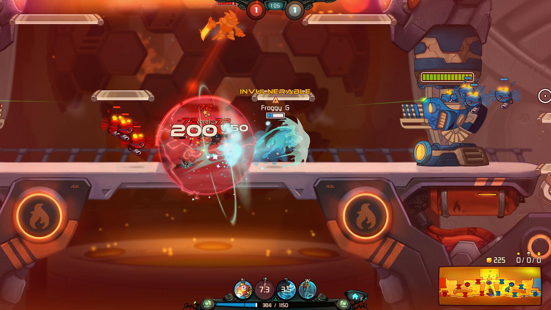 Awesomenauts - Character - Froggy G DLC بي سي ستيم هدية