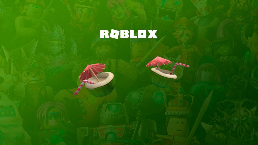 Roblox - Tropical Coconut Pauldrons Skin DLC كود رقمي