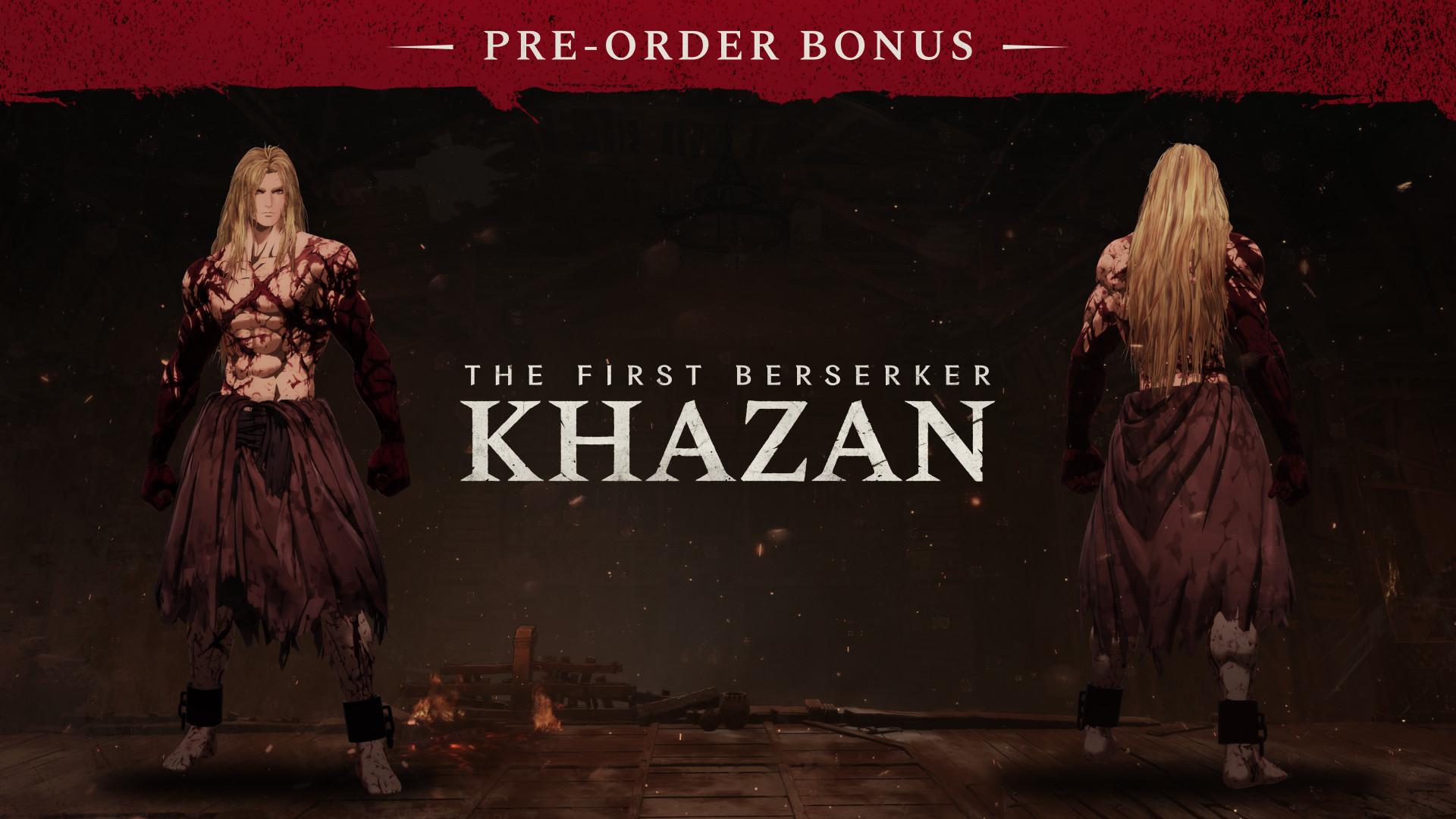 The First Berserker: Khazan اصدار الديلوكس + طلب مسبق Bonus DLC بي سي ستيم كود رقمي
