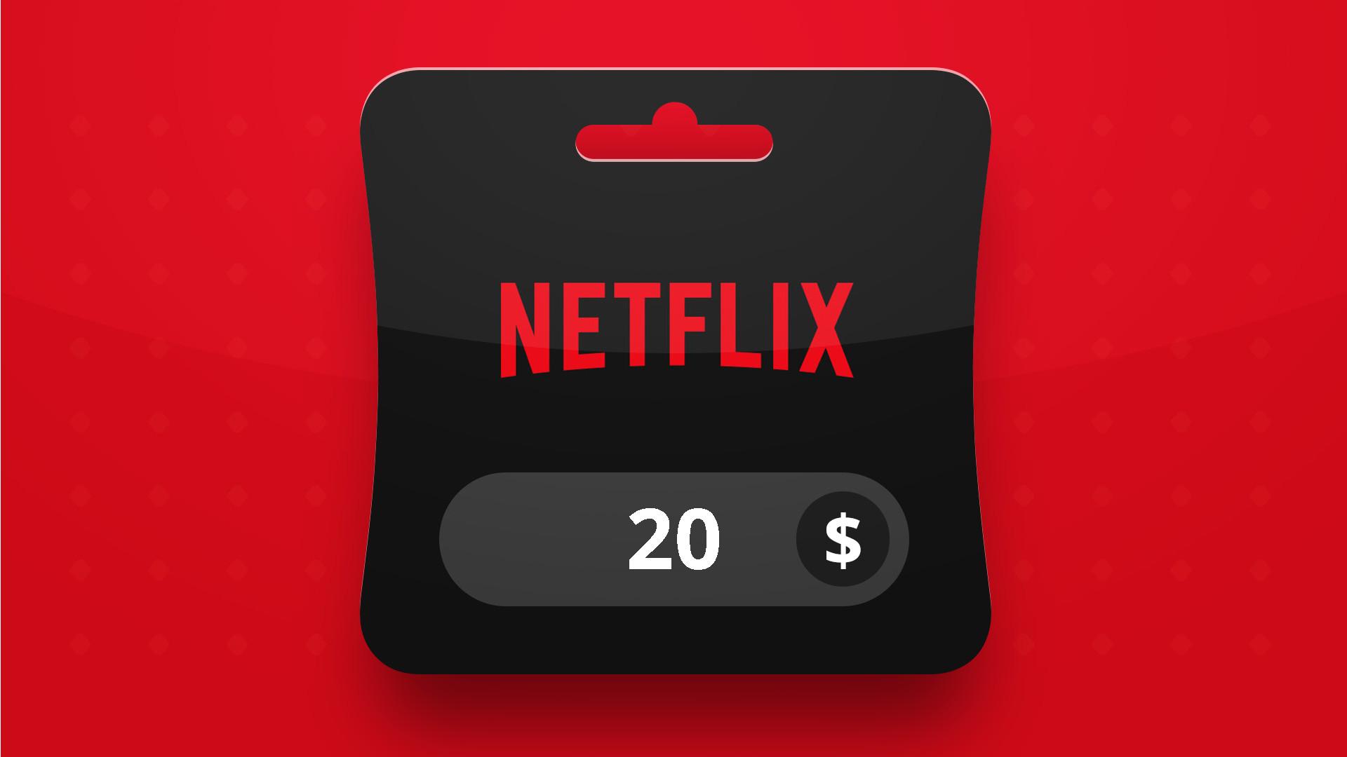 Netflix AUD 20 هدية بطاقة استرالي